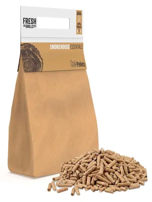 Imagen del producto de Pellets de madera para barbacoa y horno de pizza