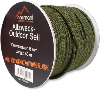 Produktbild von normani Allzweck-Outdoor-Seil 5 mm x 60 m