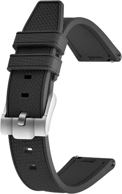 Produktbild von Uhrenarmband FKM Gummi, 20mm 22mm, Schnellverschluss, für die Uhr