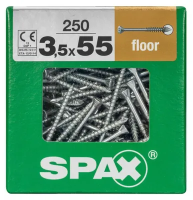Produktbild von Spax Dielenschrauben 3.5 x 55 mm TX 10 - 250 Stk.