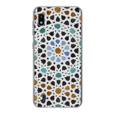 Produktbild von MuchoWow® Handyhülle Schutzhülle Hülle für Samsung Galaxy A10 Ein marokkanisches Mosaikdetail Silikon Softcase Handy Hülle - Schutzhülle