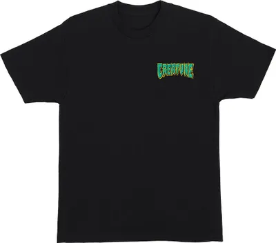 Produktbild von Creature Logo Spill Kurzarm-t-shirt Schwarz XL Herren Schwarz XL