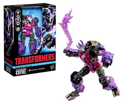 Obrázek produktu pro Transformers Studio Series: One Voyager Class Alpha Trion, 8 rok/roky, Plast, Černá, Purpurová