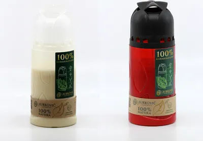 Produktbild von Grabkerze Weiß Pflanzenöl 4 Tage Brenndauer, Kompostierbar