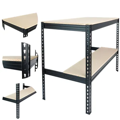 Zdjęcie produktu dla Stół warsztatowy wciskany ePlatinum 120x60x90 2x400kg Malowany