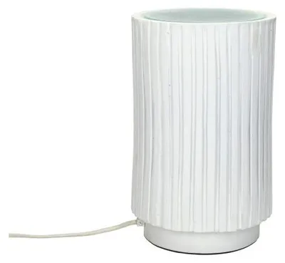 Productafbeelding van Pomax Cordoba lamp, wit, diameter 19 cm, hoogte 30 cm
