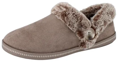 Produktbild von SKECHERS Damen Hausschuhe beige Warmfutter - Größe: 41