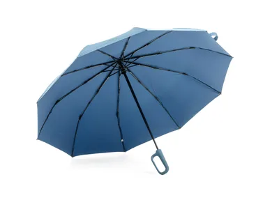 Produktbild von Damen- und Herren-Taschenschirm KRAGO Vollautomatik CARBINE Blau