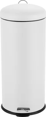 Immagine prodotto di Cestino per rifiuti, 30 L, bianco, Ø 30 x 69,5 cm