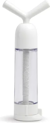 Immagine prodotto di Spremiaglio, macchina per l'aglio, senza BPA, in plastica, bianco - Chef'n | GarlicMachine™