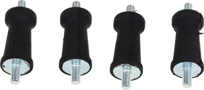 Obrázok produktu pre Thomas - Ophangrubber Recht - 4Cm - Set 4 St. - 8996451873401