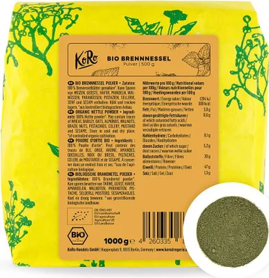 Produktbild von KoRo I Brennnessel Pulver 500 g