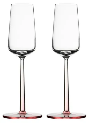 Immagine prodotto di iittala - Bicchiere da champagne Essence 21 cl rosa, set da 2