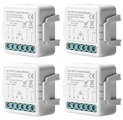 Produktbild von Intelligenter Wifi-Rollladenschalter mit App-Steuerung, 4 Stück