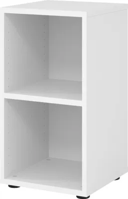 Produktbild von bümö smart Aktenregal - 2 Ordnerhöhen - Nachbildung: Weiß