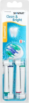 Produktbild von Scanpart Clean & Bright Essential, Aufsteckbürsten, 4 Stück, Nr. 33.040.000.13