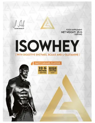 Obrázok produktu pre Lazar Angelov Nutrition | IsoWhey | Srvtkov protenov izolt s trviacimi enzmami, BCAA a glutamnom okolda