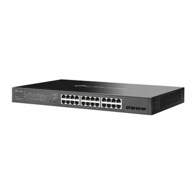 Produktbild von TP-Link Omada SG2428LP V1 - Switch - Smart - 16 x 10/100/1000 (PoE+) + 8 x 10/100/1000 + 4 x Gigabit Ethernet SFP - an Rack montierbar - PoE+ (150 W)