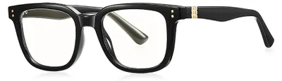 Zdjęcie produktu dla Techsuit Anti-Blue Light okulary komputerowe przeciw TR90 AC - czarne