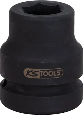 Kraft-Bit-Adapter 1" x 22 mm, 59 mm lang, Edelstahl/Kunststoff