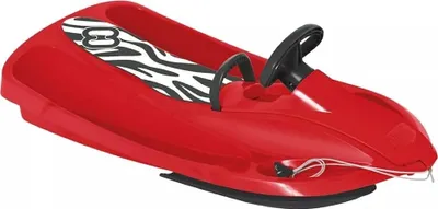 Produktbild von Hamax | Lenkschlitten | SNO Zebra | Kältebeständiges Polyethylen | 95 cm | Action auf der Rodelbahn