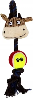 Produktbild von Hundespielzeug DRAGON mit Tennisball-Quietscher