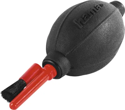 Produktbild von Hama Dust Ex Brush 55, Luftdruckreiniger für Gerätereinigung, Digitalkamera, Schwarz, 160 mm, 5,5 cm, 1 Stück(e)