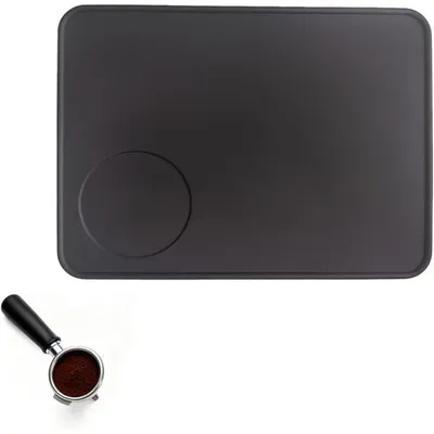 Produktbild von Silikon Kaffeemat für Espressomaschine, rutschfest, Arbeitsplattenschutz, leicht zu reinigen, 22 x 15 x 0,5 cm