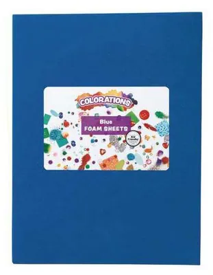Obrázok produktu pre Colorations - Penové fólie modré, 10 ks.