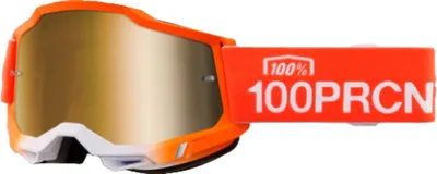 Produktbild von 100% Accuri 2 Motocross Brille, orange/weiß