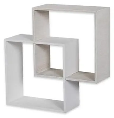 Immagine prodotto di Mensola doppio quadro, 44,5x13x44,5 cm