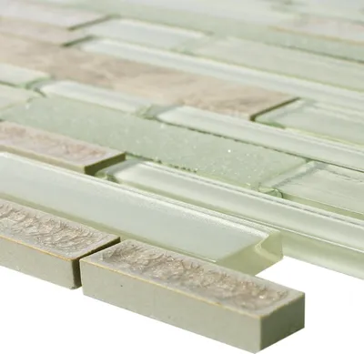 Produktbild von Glas Naturstein Keramik Mosaik Kozan Beige