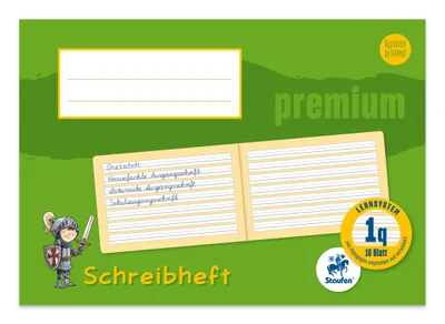 Produktbild von Staufen Schreiblernheft liniert DIN A5 quer - Bürokleinmaterial - A5
