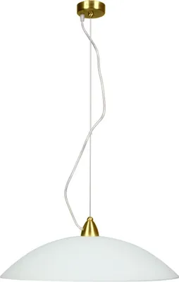 Zdjęcie produktu dla Lampa wisząca OTEO złoto-biała 1xE27x60W szkło wym:90x30x30cm IP20 Candellux