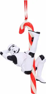 Produktbild von Nemesis Now Star Wars Weihnachtsschmuck Candy Cane Stormtrooper Mehrfarbig  Mehrfarbig One Size