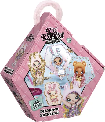 Zdjęcie produktu dla Totum Na! Na! Na! Surprise Diamond Painting, Zestaw artystyczny dla dzieci, 5 lat(a), Wielobarwny