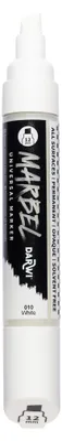 Image de Darwi Marbel Fixka 12 mm Blanc N°010 1 ks
