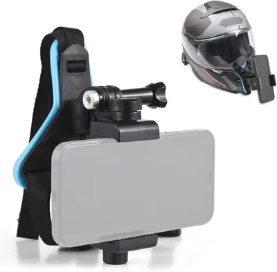 Helm Kamera Halterung für Actionkameras und Mobiltelefone