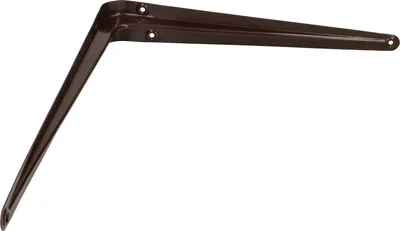 Zdjęcie produktu dla KOTARBAU® Wspornik pólki 350x300 mm Wspornik pólki do montazu sciennego Brazowy