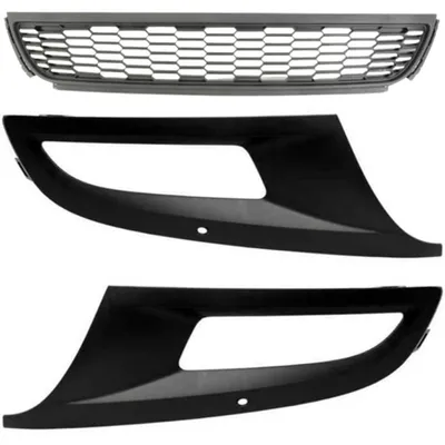 Produktbild von SET Lüftungsgitter GITTER Stoßstange vorne Für VW POLO 6R 2009 - 2014