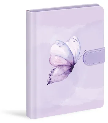Immagine prodotto di Blocco note magnetico Farfalla 13x19 cm, 120 fogli a righe - MFP
