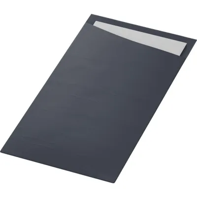 Produktbild von Duni Serviettentaschen schwarz 230x115mm 60 Stück