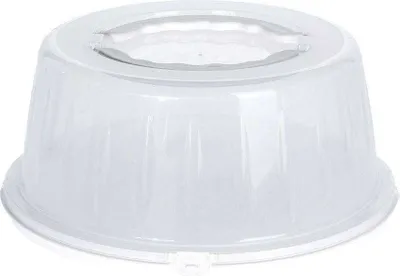 Produktbild von Excellent Houseware Kuchen-Servier- und Transporttablett, Polypropylen, 33 x 15 cm, grün