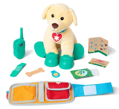 Imagen del producto de Melissa & Doug, Set de juego "Rangerhund" para explorar | Peluche | Juguete para niños