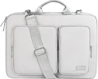 Immagine prodotto di INF Custodia per laptop con tracolla Grigio argento L