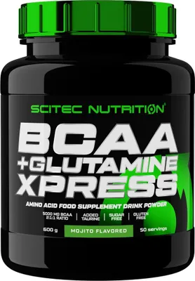 Image de BCAA - Scitec Nutrition - BCAA + GLUTAMINE XPRESS (600gr) - Saveur Mojito