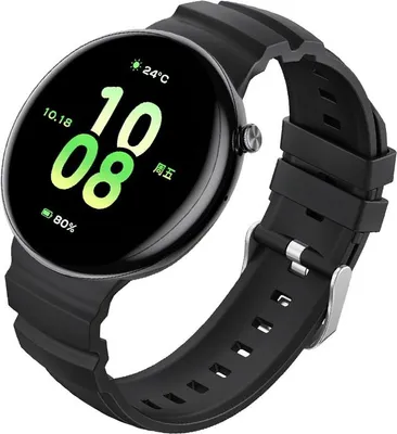 Immagine prodotto di INF Cinturino in silicone per Honor Watch FIT, morbido e confortevole Nero