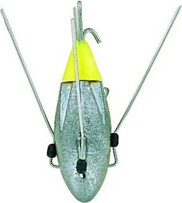 Produktbild von Jenzi Brandungsblei mit Hakenclip und Armen 100g Krallenblei
