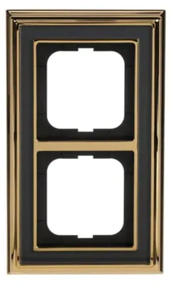 Imagen del producto de Busch-Jaeger 1722-835, color antracita, latón, metal, sin tornillos, marca Busch-Jaeger, acabado brillante, grado de protección IP20
