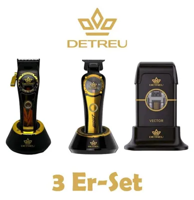 Produktbild von Haarschneider Detreu Produkte 3er Set